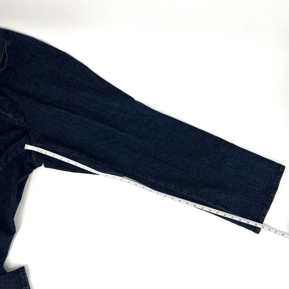 Vintage Womens Lauren Ralph Lauren Jeans Co. Stretch Jean Dark Wash 2XL **READ**